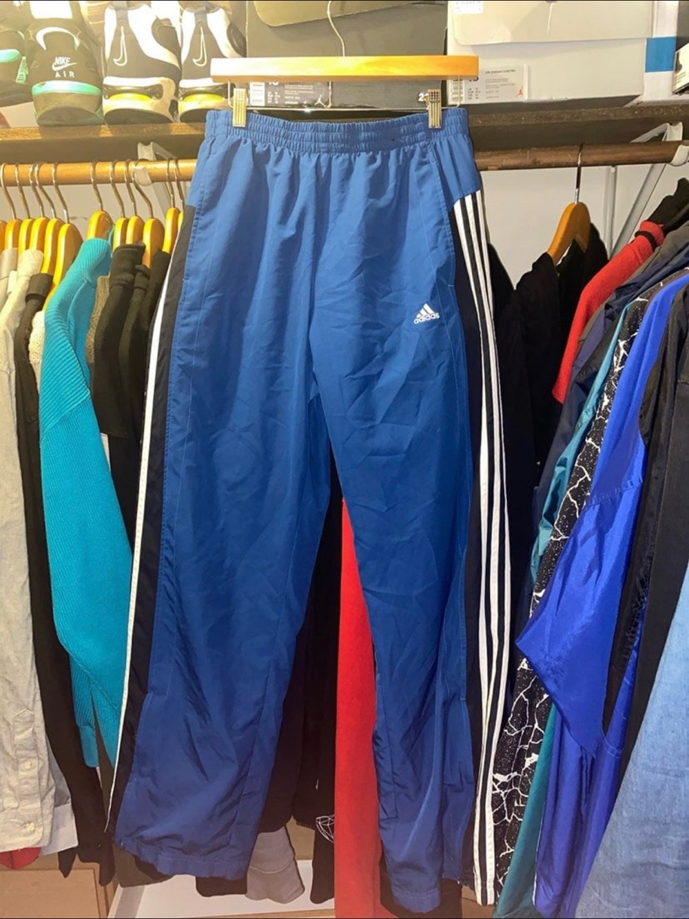 Adidas Blue Track Pants